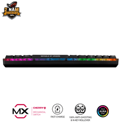 Bàn phím ASUS ROG Strix Falchion RGB Cherry MX Blue