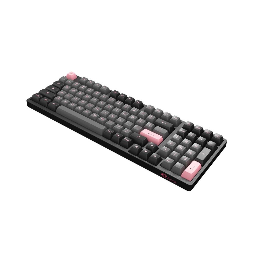 Bàn phím cơ AKKO 3098 ASA – Black Pink