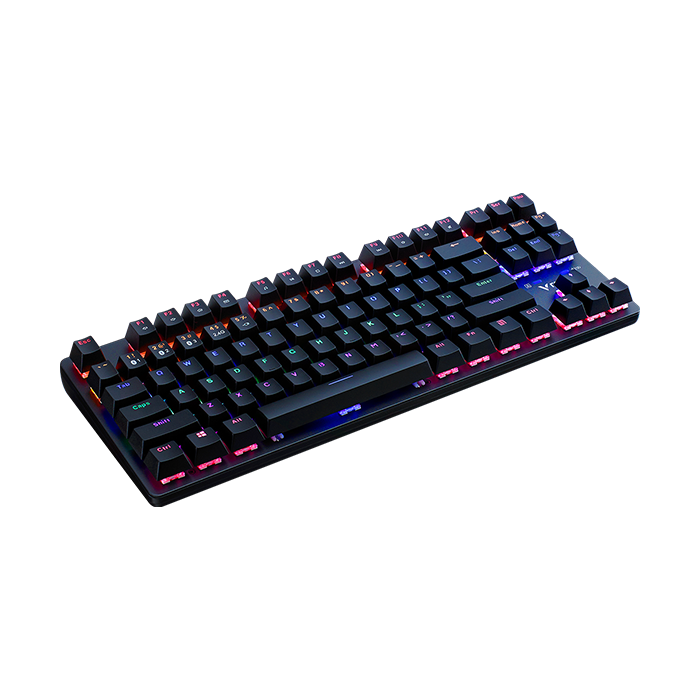 Bàn phím Gaming Wireless Rapoo V500Pro-87 Multimode TKL RGB Blue Switch
