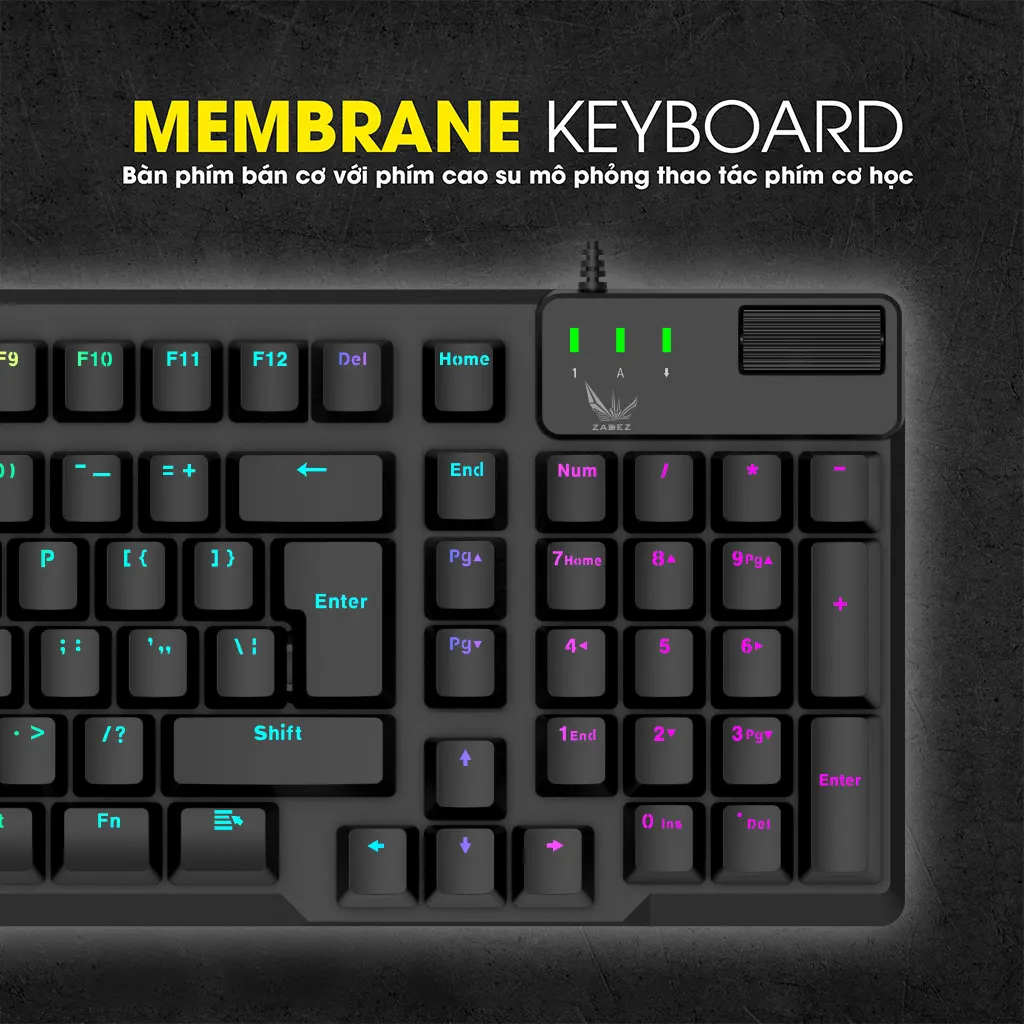 Bàn phím Gaming Zadez G-850K Gen 2