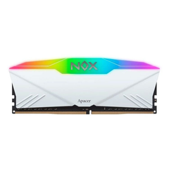 Ram PC Apacer DDR4 NOX RGB White 8GB