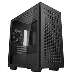 Vỏ Case Deepcool CH370 mATX - Black (sẵn 1Fan black)