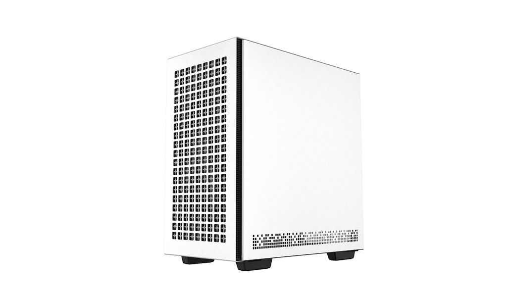 Vỏ Case Deepcool CH370 mATX - White (sẵn 1Fan black)