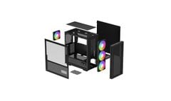 Vỏ Case Deepcool CH560 DIGITAL ATX ARGB - (sẵn 4Fan ARGB)
