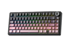 Bàn phím cơ không dây AULA F75 (Đen Hồng Gradient, 3 mode, 75 Phím, Hotswap,  Gradient/Reaper Switch)