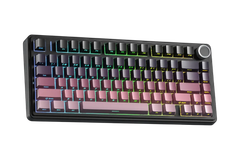 Bàn phím cơ không dây AULA F75 (Đen Hồng Gradient, 3 mode, 75 Phím, Hotswap,  Gradient/Reaper Switch)