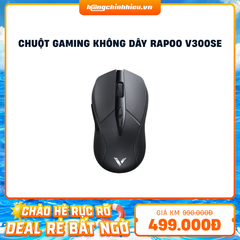 Chuột Gaming Rapoo không dây V300SE Black