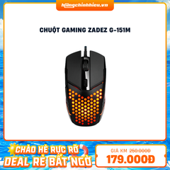 Chuột Gaming Zadez G-151M RGB