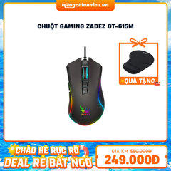 Chuột Gaming Zadez GT-615M RGB