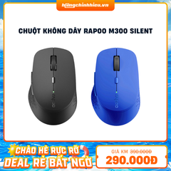 Chuột không dây Rapoo M300 Silent
