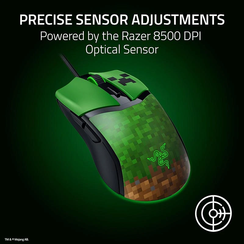 Chuột Gaming Razer Cobra Minecraft Edition (RZ01-04650200-R3M1)