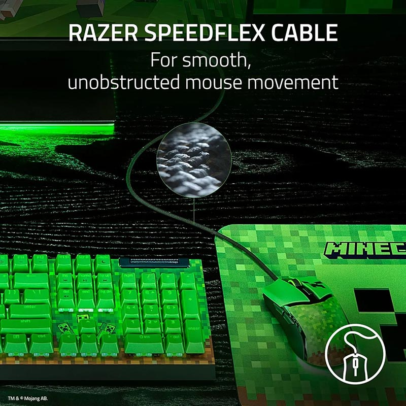 Chuột Gaming Razer Cobra Minecraft Edition (RZ01-04650200-R3M1)