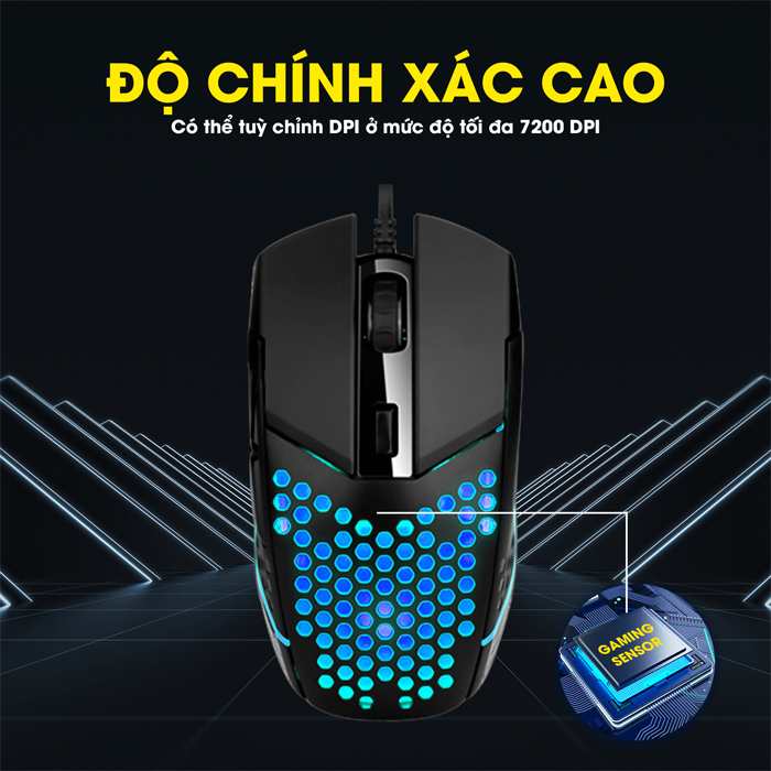 Chuột Gaming Zadez G-151M RGB
