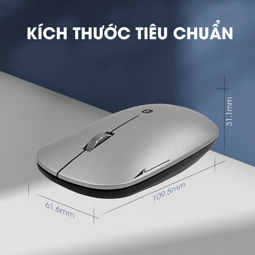 Chuột không dây Bluetooth Zadez M-371 Silent
