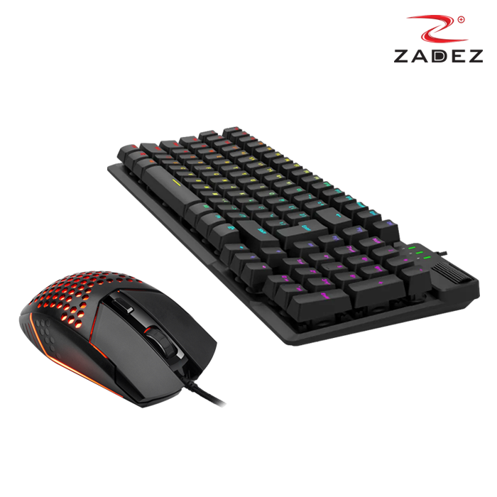 Combo Bàn phím Gaming Zadez G-850K Gen 2 + Chuột Gaming Zadez G-151M