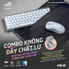 COMBO PHÍM CHUỘT ASUS ROG WIRELESS