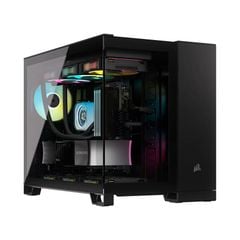 Vỏ máy tính Corsair 2500X Tempered Glass mATX Mid-Tower Black (CC-9011265-WW)