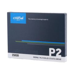 SSD Crucial P2 250GB NVMe PCIe Gen 3x4 M.2 2280