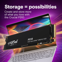 SSD Crucial P310 2TB M.2 PCIe Gen 4 x4 NVMe CT2000P310SSD8