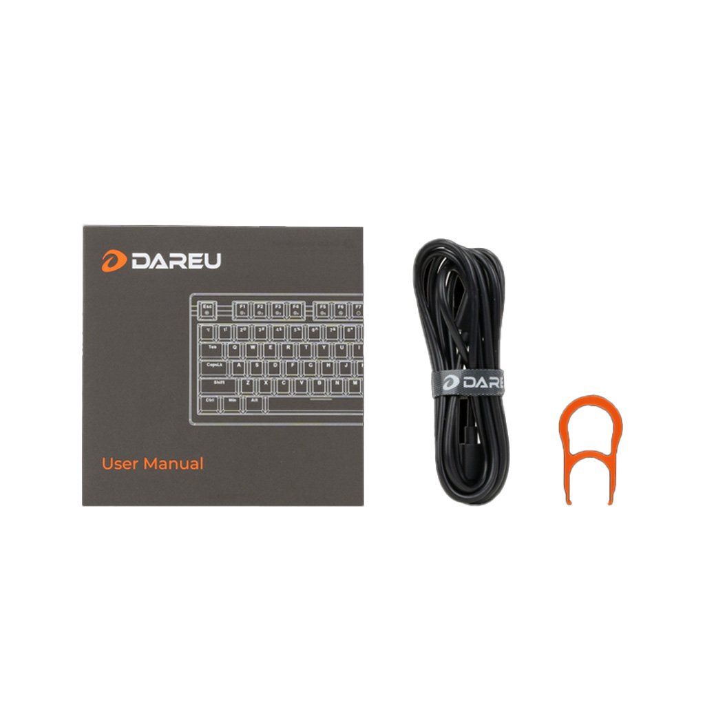 Bàn phím cơ DareU EK75 White Black DareU Dream Switch