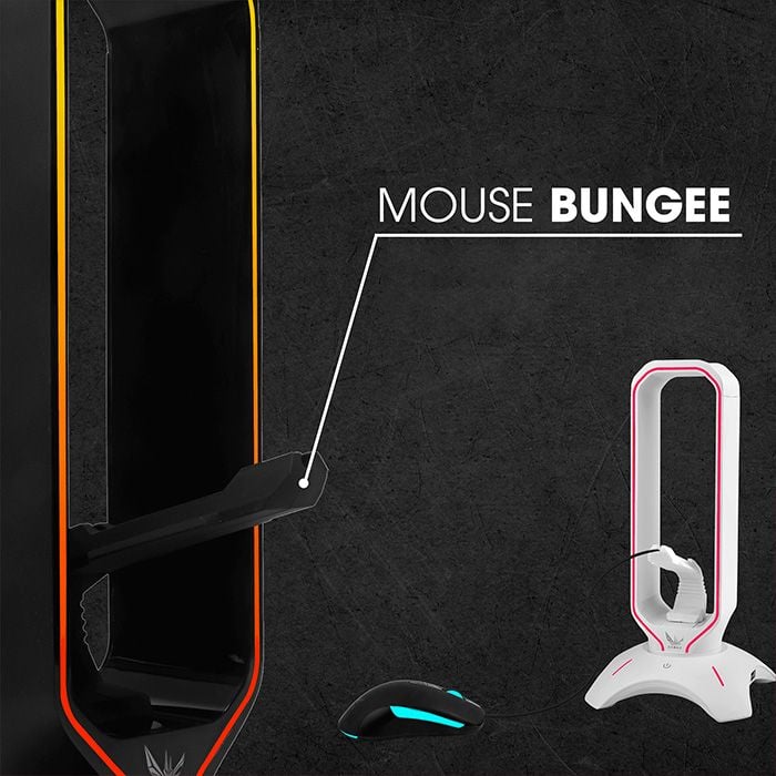 Đế treo tai nghe Zadez ZHS-701G (Đen / Hồng)