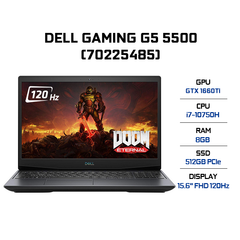 Laptop Dell Gaming G5 5500 (70225485) (i7-10750H | 8GB | 512GB | VGA GTX 1660Ti 6GB | 15.6' FHD 120Hz | Win 10)