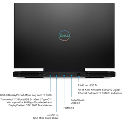Laptop Dell Gaming G7 7500 (G7500B) (i7-10750H | 8GB | 512GB | VGA GTX 1660Ti 6GB | 15.6' FHD 144Hz | Win 10)