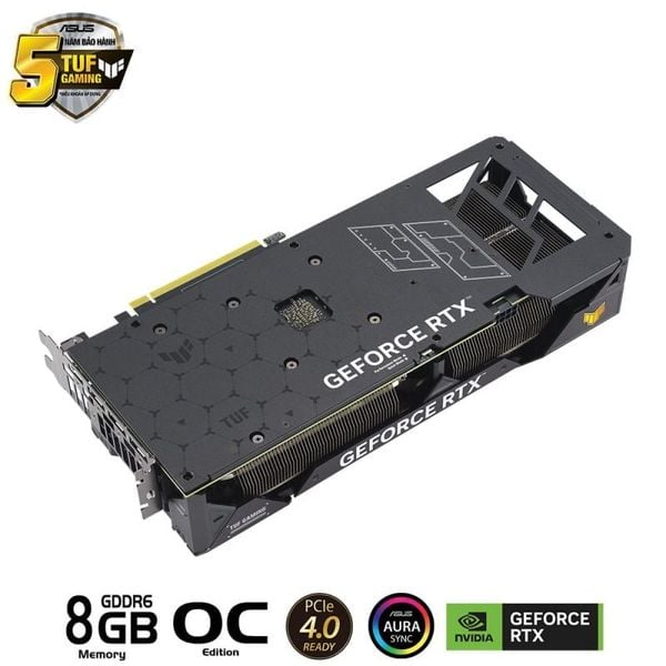 Card màn hình ASUS TUF Gaming GeForce RTX 4060 Ti 8GB OC Edition