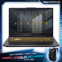 Laptop ASUS TUF Gaming F17 FX706HC-HX009T (i7-11800H | 8GB | 512GB | GeForce RTX™ 3050 4GB | 17.3' FHD 144Hz | Win 10)