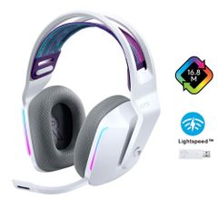 Tai nghe Logitech G733 LIGHTSPEED RGB Wireless (Màu trắng)