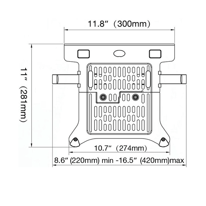 Giá đỡ máy tính xách tay North Bayou NB-FP-2