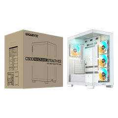 Vỏ Case máy tính GIGABYTE C500 PANORAMIC STEALTH ICE GB-C500PI ST