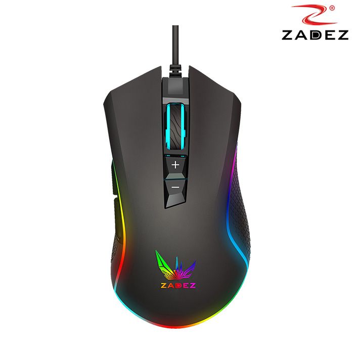 Chuột Gaming Zadez GT-615M RGB + Lót chuột Zadez MP-220V