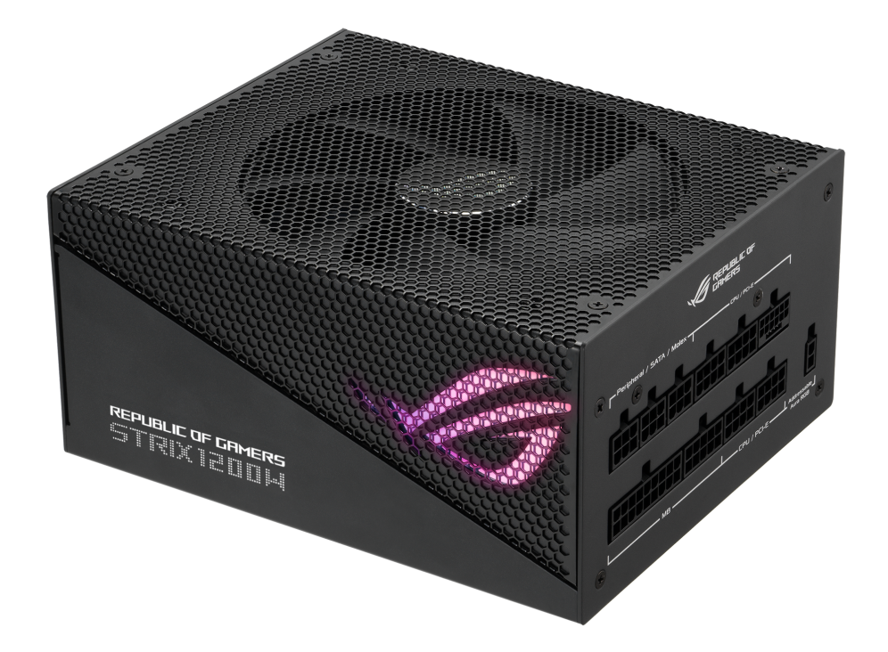 Nguồn máy tính ASUS ROG STRIX 1200W AURA GAMING PCIE 5.0 80 Plus Gold Full Modular
