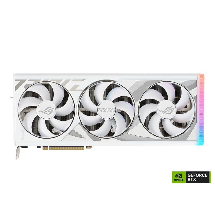 Card màn hình ASUS ROG Strix GeForce RTX 4080 SUPER 16GB GDDR6X White OC Edition