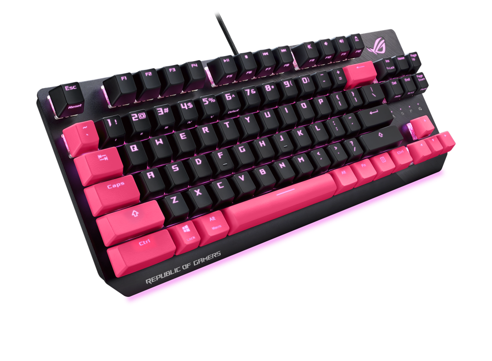 Bàn phím Asus ROG Strix Scope TKL Electro Punk