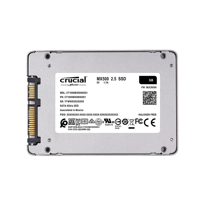 Ổ cứng SSD Crucial MX500 500GB SATA III 2.5 inch