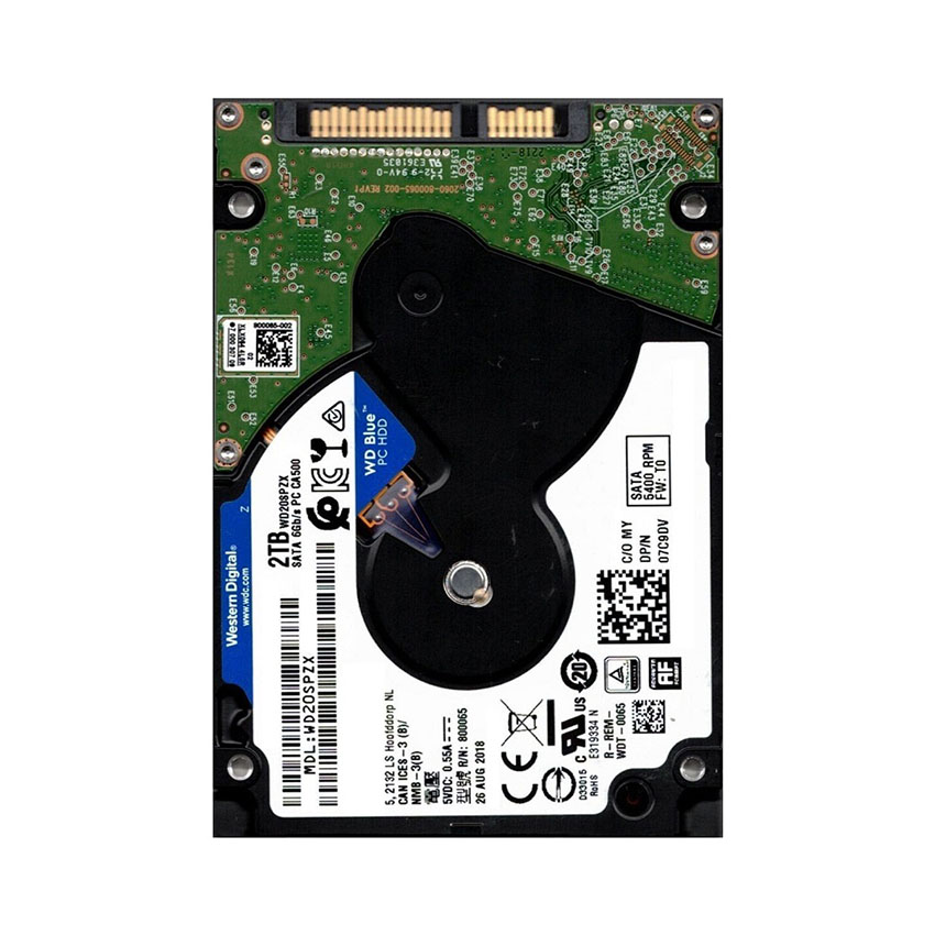 HDD Western Digital WD20SPZX 2TB 2.5 inch 5400rpm Blue