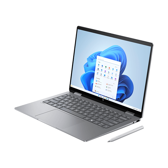 Laptop HP Envy X360 14-fc0158TU AY8W6PA (Ultra 7 155U | 16GB | 512GB | Intel Graphics | 14' 2.8K OLED Touch | Win 11 + Office)
