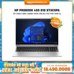 Laptop HP ProBook 450 G10 873C9PA (i5-1335U | 8GB | 256GB | Intel Iris Xe Graphics | 15.6' FHD | Win 11)