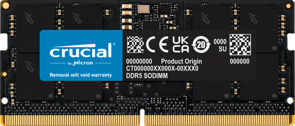 Ram Crucial DDR5 16GB Bus 5600MHz CL40 CT16G56C46S5