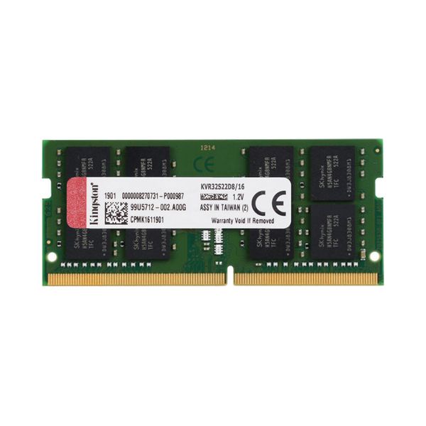 Ram Kingston DDR4 16GB Bus 3200MHz KVR32S22D8/16