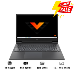 Laptop HP Victus 16-e0175AX (4R0U8PA) (R5-5600H | 8GB | 512GB | GeForce RTX™ 3050Ti 4GB | 16.1' FHD 144Hz | Win 11)