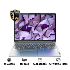 Laptop Lenovo IdeaPad 5 Pro 16ARH7 82SN003KVN (R7-6800HS | 16GB | 512GB | GeForce RTX™ 3050 4GB | 16' WQXGA 120Hz |  Win 11)