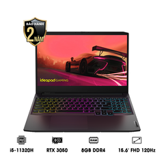 Laptop Lenovo IdeaPad Gaming 3 15IHU6 (82K101B5VN) (i5-11320H | 8GB | 512GB | GeForce RTX™ 3050 4GB | 15.6' FHD 120Hz |  Win 11)