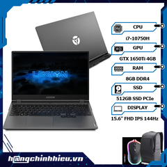 Laptop Lenovo Legion 5P 15IMH05 (82AY003FVN) (i7-10750H | 8GB | 512GB | VGA GTX 1650Ti 4GB | 15.6