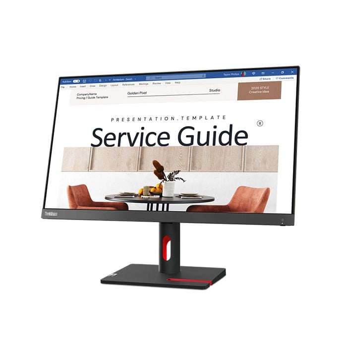 Màn hình Lenovo ThinkVision S24i-30 (63DEKAR3WW) 23.8 inch FHD IPS 100Hz 4ms