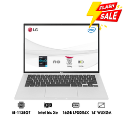 Laptop LG Gram 2021 14ZD90P-G.AX56A5 (i5-1135G7 | 16GB | 512GB | Intel Iris Xe Graphics | 14' WUXGA | DOS)