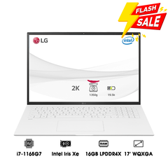 Laptop LG Gram 2021 17ZD90P-G.AX71A5 (i7-1165G7 | 16GB | 256GB | Intel Iris Xe Graphics | 17' WQXGA | DOS)