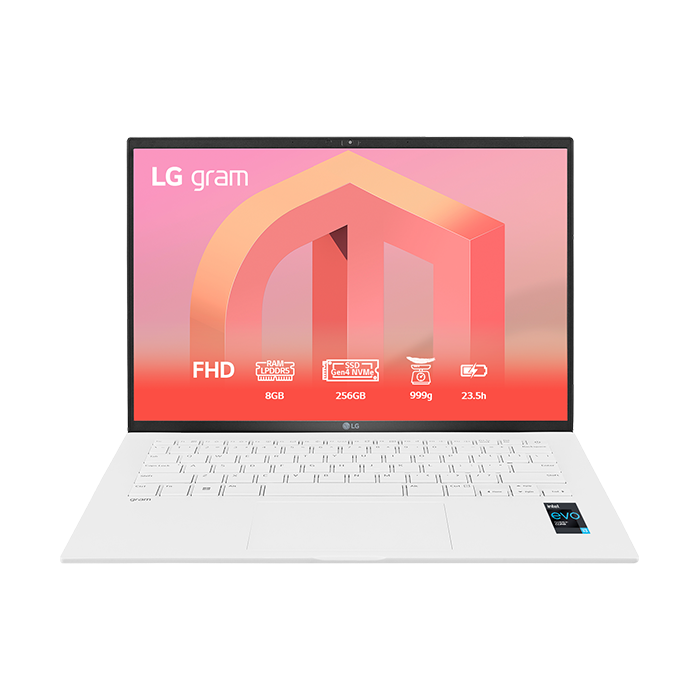 Laptop LG Gram 2022 14ZD90Q-G.AX31A5-D (i3-1220P | 8GB | 256GB | Intel UHD Graphics | 14' WUXGA 99% DCI-P3 | DOS) - Không quà tặng